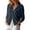 *Navy, variant on Women's Lightweight Hooded Button Cardigan , Casual Long Sleeve Drawstring Tops For Women , Ladies' Slim Fit Open Front Jackets,Wine,S-2XL