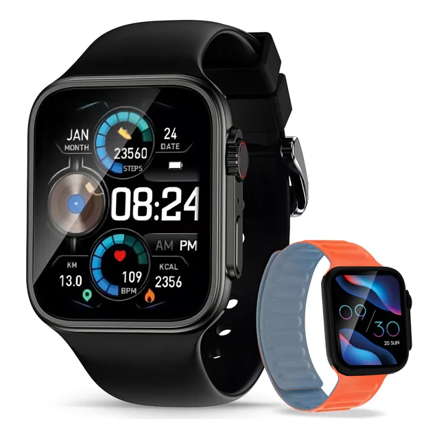 Vorago Sw-500 Smartwatch Reloj Inteligente Amoled Extensible Magnético Bicolor Extra Llamadas Waterproof IP67 Medición Salud Deporte Bluetooth