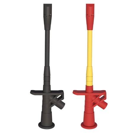 ELECTCHN Insulation Wire Piercing Probes 2PCS Heavy Duty Fully Insulated Quick Piercing Multimeter Test Probes with 4mm Banana Socket for Automotive Diagnostic
