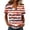 Watermelon Red-#003, variant on Dweltoz 250th Anniversary Tshirts for Women 1776-2026 4th July Patriotic Tops V-Neck Short-Sleeved Usa Flag Independence Day Tee,White 2XL