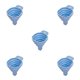 thumbnail image 2 of Wosthever Embudo de cocina Hogar Cocinas Gadget Sub Paquete Herramienta Mini SizeCone Líquido Tolva Aceite Cerveza Miel Embudos Azul Type2 NO2, 2 of 6