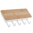 thumbnail image 4 of Wall Organizer Key Holder, Wall Mount Key Holder, Bamboo + ABS For, 4 of 8