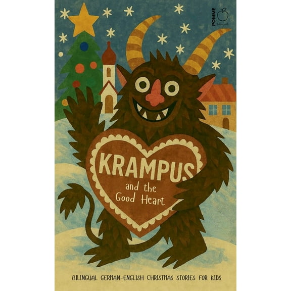 Krampus and the Good Heart: Bilingual German-English Christmas Stories for Kids, (Paperback)