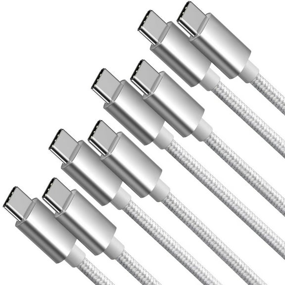 4 Pack USB C Fast Charging Cable 6FT For iPhone 16 15/16 15 Pro/16 15 Pro max/16 15 Plus,USB C to USB C Car Carplay Cord compatible Samsung Galaxy S25 S24, iPad Pro 12.9/11,Air 5th/4th Gen