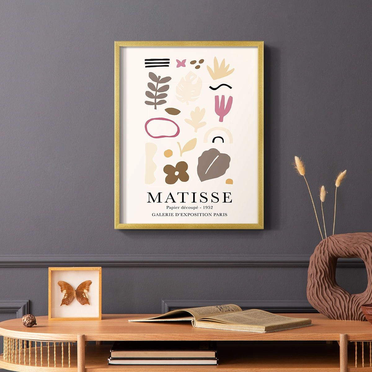 Matisse CCXXXIX in Solid Wood 8 x 10 Framed Print