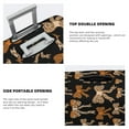 thumbnail image 3 of Fotbe Ribbon bows with leopard Luggage Cover Protector, Suitcase Protector，Scratch and Dirt Resistant, Fits 18-32 Inch Luggage-Large, 3 of 7