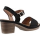 thumbnail image 3 of Sandalia Mujer Vosse Tacon Casual negro 24, 3 of 4