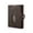 Brown, variant on Valencia Full Grain Leather Trifold Wallet with Coin Pocket