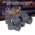 thumbnail image 4 of Juego de Regalo de Piedras Enfriadoras de Whisky, 9 Piezas/Caja de Hielo de Piedra de Fiesta, Barra esanía, Cerveza, Whisky, Zumo (gris) Ice Stone Ice Spptty cuidado personal, 4 of 7