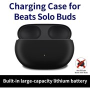 Charging Case Replacement Compatible for Beats Solo Buds, USB-C Charging Port case 660mAh Built-in Battery with Lanyard Hole(Not Include Earphone)