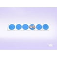 thumbnail image 2 of Blank Color Coding Stickers, Writable Surface  500 Permanent Labels per Roll Blue Fluorescent, 1.5" Circle, 2 of 5