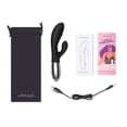 thumbnail image 1 of Le Wand Blend Rechargeable Double-Motor Silicone Rabbit Vibrator Black, 1 of 6