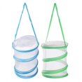 thumbnail image 5 of 2pcs Zippered Butterfly Habitat Cage Foldable Insect Butterfly Cylinder Mesh Cages, 5 of 5