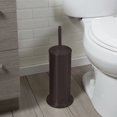 thumbnail image 4 of Bath Bliss Trash Can, Toilet Brush and Plunger 3 Piece Iron Bathroom Set in Oil Rubbed Bronze, 4 of 10