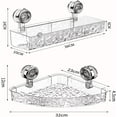 thumbnail image 4 of Corrugated Suction Cup Storage Holder, 2025 New Style Bathroom Suction Cup Storage Box Without Drilling, 4 of 7