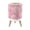Color 2, variant on Small Trash Can with Lid Abstract Black Geometric Polygon Neon Purple Glowing Lines 1.8 Gallon Dog Proof Trash Can Round Garbage Can Waste Bin Wastebasket for Bathroom Bedroom Living Room