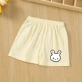 thumbnail image 2 of JUMEYU Toddler Shorts Girls Toddler Baby Girl Shorts Little Girls Shorts Baby Summer Athletic with Drawstring 18 24 Months (C,18-24 Months), 2 of 5