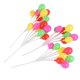 thumbnail image 4 of EeaseMX 10 globos de cumpleaños para tartas, decoración de tartas de colores, ideal para fiestas de cumpleaños, postres, frutas y reuniones (globos redondos)., 4 of 7