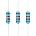 thumbnail image 1 of Resistencia Edgelec 100 Uds 1,2 K Ohm 1/2W (0,5 Vatios) 1% Tolerancia Resistencia Fija De Película Metálica Múltiples Valores De Resistencia Opcionales, 1 of 3