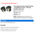 thumbnail image 2 of Front Alignment Caster Camber Bushing - Compatible with 1996 - 1999 Ford Econoline Super Duty 1997 1998, 2 of 2