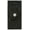 Weathered Black, variant on Craftmade Pb3037 Designer Surface Mount 5.25" Tall Led Door Chime Push Button - Brass