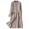 thumbnail image 4 of Ediodpoh Oversized Cardigans for Women Longline Knit Open Front Sweater Coat Casual Outwear for Everyday Fashion Beige, 4 of 4