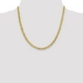 thumbnail image 2 of 14K Yellow Gold chain Curb 20 in 4.7 mm 4.7mm Solid Polished Light Flat Cuban, 2 of 5