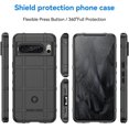 thumbnail image 2 of Slim Fit Phone Case for Google Pixel 8 Pro, Rugged Shield Outdoor Phone Case with Military Grade Shockproof, Great Grip and Camera Lens Protection for Pixel 8 Pro, HD Black, 2 of 14