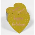 thumbnail image 2 of Inkdotpot Rose Gold Foil Paper Hang Tag Happy Holiday Favor Tag 50 Pieces, 2 of 6