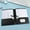 black, variant on Two-Pocket File Folders with Business Card Holder, Plastic Folders with Pockets, Letter Size File Organizer for Documents, Office School Supplies