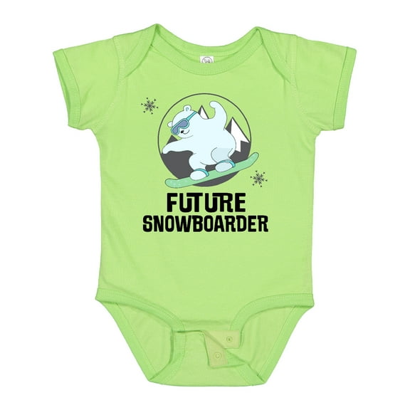 Inktastic Snowboarding Future Snowboarder Childs Boys or Girls Baby Bodysuit