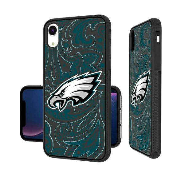 Philadelphia Eagles iPhone Paisley Design Bump Case