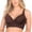 Wine, variant on Women's Plus Size Underwire Bra Thin Seamless Push Up Lingerie, Smooth Anti Sagging Adjustable Underwear, High Support Sports Bralette, Full Coverage Minimizer Top, Breathable Shaping Large Size Bra