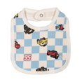 thumbnail image 6 of Disney Cars Baby Boys' Bodysuit Pants and Bib Set McQueen Mater Blue, 6 of 8