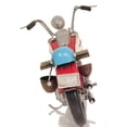 thumbnail image 6 of Old Modern Handicrafts Red Harley-Davidson Motorcycle Metal Handmade, 6 of 7