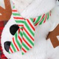 thumbnail image 5 of Disfraz navideño de muñeco de nieve para mascotas Disfraz de muñeco de nieve para perros Ropa navideña para perros Vacaciones Perro Gato Mascota para cosplay navideño Adecuado para mascotas de menos de 2,5 kg Rojo Verde MX-0126512FYD, 5 of 5