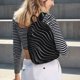 thumbnail image 5 of Easygdp Abstract Black And White Waves Mochila de Lona Resistente para Laptop, Compatible con Laptops de 15 a 17 pulgadas, Ideal para Escuela, Trabajo y Viajes-Small, 5 of 5