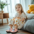 thumbnail image 3 of Psesaysky Penguin Slippers for Kids Winter Cotton Slippers with Cartoon Peguin Fuzzy Children Slippers Indoor Anti-Slip Cozy Bedroom Slippers, 3 of 8