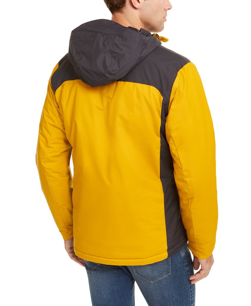 Columbia Men's Tipton Peak Insulated Jacket, Yellow/Black Medium - NEW - image 2 of 4