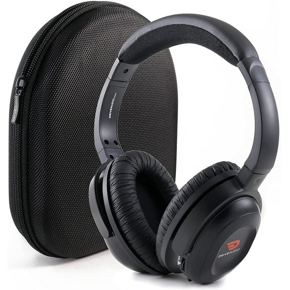 Deluxe Headphones for Volkswagen & Audi - Headset by Drive Audio - Includes Hard Shell Travel Case