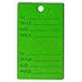 thumbnail image 2 of 100 Qt Étiquettes de Prix Vert Foncé Non Enfilées avec Bâton Perforé, 2 of 4