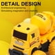 thumbnail image 4 of onlyliua Promoción de Temporada Excavadoras Juguetes para Niños Vehículos de Ingeniería Camiones Volcadores Coches de Juguete Coches de Simulación, 4 of 4