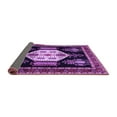 thumbnail image 2 of Ahgly Company Indoor Round Persian Purple Traditional Area Rugs, 4' Round, 2 of 4