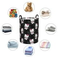 thumbnail image 6 of Large Laundry Basket with Handle, Hello Kitty Collapsible Laundry Hamper, Dirty Clothes Storage Basket for Living Room, Bathroom, Bedroom, College Dorm, 6 of 7