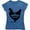 Blue, variant on The Chicken Whisperer Farm Animal Chicken Lover Graphic Womens T-Shirt