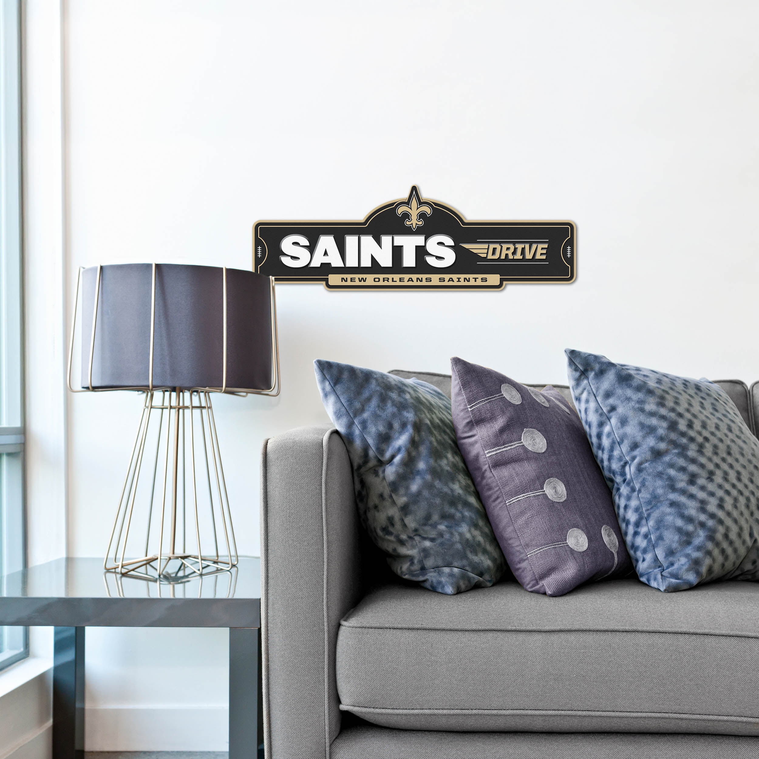 YouTheFan NFL New Orleans Saints Street Sign