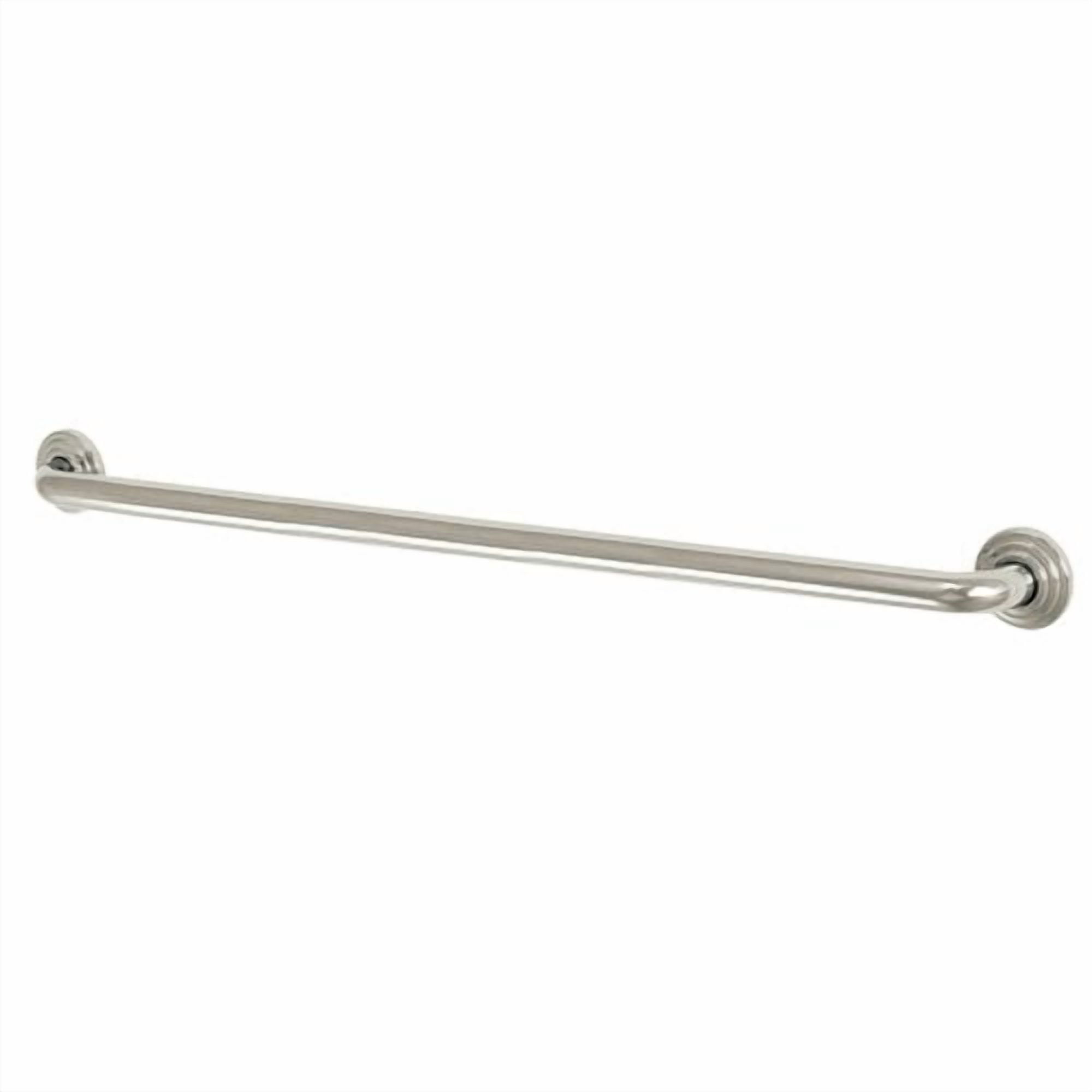 Kingston Brass DR414127 Manhattan 12-Inch Decorative 1-1/4-Inch OD Grab Bar, Brushed Brass