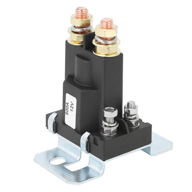 Relé de arranque automático para coche, aislador de batería automotriz, 500A, 12V, para interruptor de alimentación de coche Jadeshay A