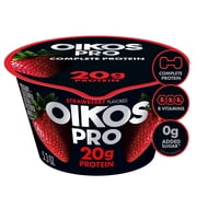 Oikos Pro 20g Protein Strawberry Yogurt-Cultured Ultra-Filtered Milk Product Cup, 5.3 oz