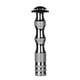 thumbnail image 5 of Maquinillas de Afeitar de Seguridad para Hombres manija de Acero Inoxidable Antideslizante Doble Filo de Afeitar Estilo Vintage navajas de Seguridad para Hombre(Dark Silver) Unbranded JM18054-02, 5 of 7